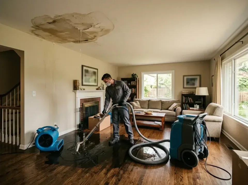 attic-pipe-burst-ceiling-drip-008 — frequently asked questions, Water Damage Restoration & Carpet Care in Princeton, IL